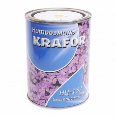 Краска желтая 700г НЦ-132, 482, KRAFOR