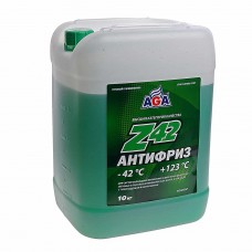 Антифриз зеленый -42C 10кг Antifreeze Z42, AGA050Z, AGA