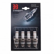 Свеча зажигания ГАЗ-24,3110,3302 ЗМЗ-4026.10 (блистер) комплект 4шт., А14ВР, ЗАЗС