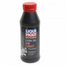 Масло для мотовилок и амортизаторов MOTORBIKE FORK OIL LIGHT 5W синт.0.5л, 1523, LIQUI MOLY