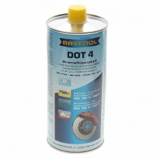 Жидкость тормозная DOT-4 1л, 1350601-001, RAVENOL