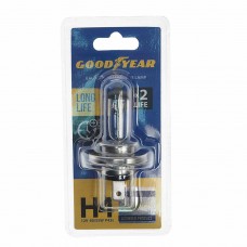 Лампа 12V H4 60/55W P43t блистер (1шт.) Long Life, GY014123, GOODYEAR