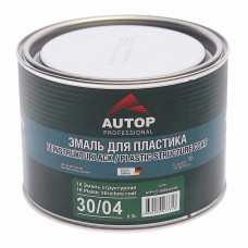 Краска для бамперов черная структурная 0.5л, ATР-CT30/04-05/P2, AUTOP