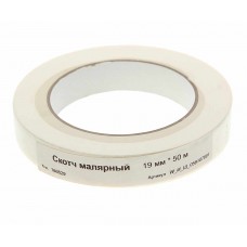 Скотч малярный 19ммх50м, W_И_Ш_059107691, TECHROLL