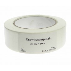 Скотч малярный 38ммх50м, W_И_Ш_059102683, TECHROLL