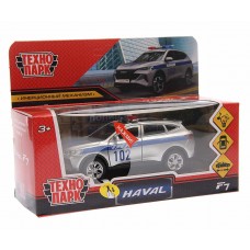 Модель автомобиля HAVAL F7 металлическая (свет, звук), F7-12SLPOL-SR, ТЕХНОПАРК