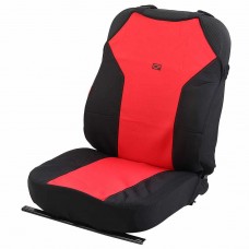 Авточехлы (майка) полиэстер черно-красные (7 предм.) Bingo, 22009, CARFASHION