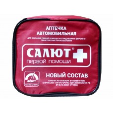 Аптечка автомобильная САЛЮТ мягкий футляр (Приказ 1080Н), 2129, ФЭСТ