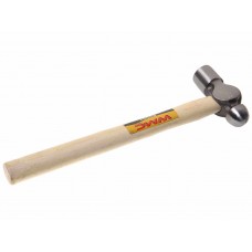Молоток 0.340кг слесарный с круглым бойком, WMC-612B12, WMC TOOLS