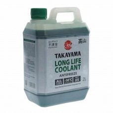 Антифриз зеленый Long Life -50C 2л, 700503, TAKAYAMA