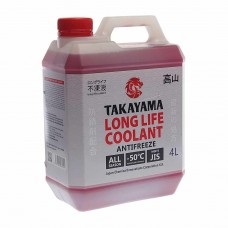 Антифриз Long Life -50C 4л, 700508, TAKAYAMA