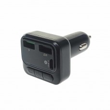 Устройство зарядное в прикуриватель с трансмиттером (bluetooth,hands free), ET-M96 black, EARLDOM