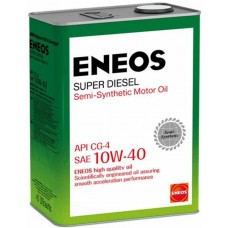 Масло дизельное DIESEL CG-4 10W40 п/синт.4л, OIL1328, ENEOS