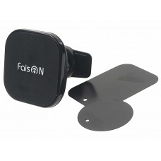 Держатель телефона на дефлектор магнитный, H-CF011 black, FAISON