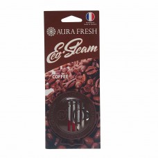 Ароматизатор на панель приборов древесное волокно (coffee) 40г Eco Steam, 23033, AURA FRESH