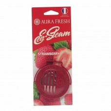 Ароматизатор на панель приборов древесное волокно (strawberry) 40г Eco Steam, 23041, AURA FRESH