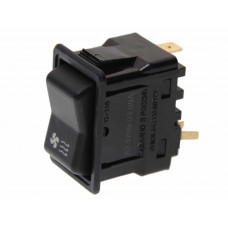 Выключатель клавиша ГАЗ-3110,3302 отопителя 12V, 82.3709-03.09, РАДИОДЕТАЛЬ