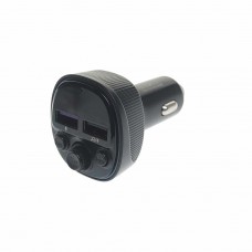 Устройство зарядное в прикуриватель с трансмиттером (bluetooth,hands free), ET-M97 black, EARLDOM