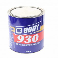 Антикор для наружных поверхностей каучук черный 2.5л 930, 9300200003, BODY