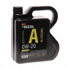 Масло моторное ALLROUND 0W20 синт.4л, 85836, BIZOL
