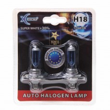 Лампа 12V H18 65W PY26d-1 +30% 4000К блистер (2шт.) Super White, 1007149, XENITE