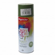 Краска оливковая аэрозоль 400мл, MG-250, MAGICLINE