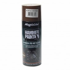 Краска по ржавчине коричневый аэрозоль 400мл, ML4005, MAGICLINE