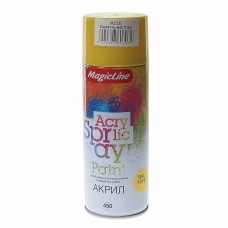 Краска светло-желтая аэрозоль 400мл, MG-230, MAGICLINE