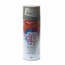 Краска светло-серая аэрозоль 400мл, MG-060, MAGICLINE