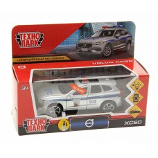 Модель автомобиля XC60 металлическая (свет, звук), XC60-12SLPOL-SR, ТЕХНОПАРК