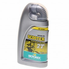 Масло моторное для 2-х тактных двигателей SCOOTER 2T п/синт.1л, 308263, MOTOREX