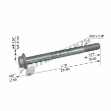 Болт FH рессоры (M20x2.5x223), MFMF20223C10925, MANSONS