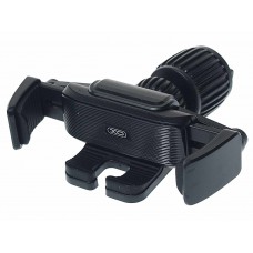 Держатель телефона на дефлектор черное, C95 Black, XO