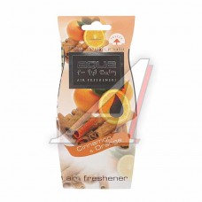 Ароматизатор подвесной пластина (cinnamon & orange) Natural Fruit Drop, 44047, AQUA
