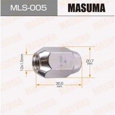 Гайка колеса М12х1.5х34 конус закрытая ключ 21мм, MLS-005, MASUMA