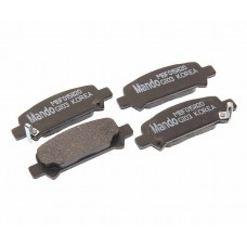 Колодки тормозные SUBARU Forester,Legacy,Impreza задние (4шт.), MBF015820, MANDO