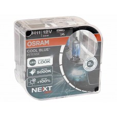 Лампа 12V H11 55W PGJ19-2 +100% 5000K евробокс (2шт.) Cool Blue Intense NextGen, 64211CBN2(EURO), OSRAM