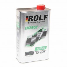 Масло моторное ENERGY API SL/CF 10W40 п/синт 1л, 322232, ROLF