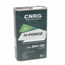 Масло моторное N-Force Pro SL/CF/A3/B4 5W40 п/синт.1л, CNRG-016-0001P, CNRG