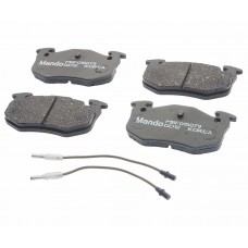 Колодки тормозные PEUGEOT 206 (00-),306 (-02) RENAULT Megane (-02) задние (4шт.), MBF015079, MANDO