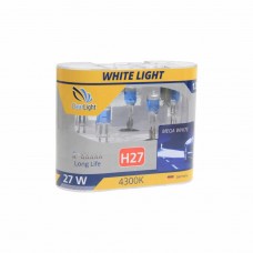 Лампа 12V H27 27W бокс (2шт.) White Light, MLH27WL, CLEARLIGHT