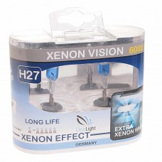 Лампа 12V H27 27W бокс (2шт.) Xenon, MLH27XV, CLEARLIGHT