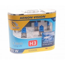 Лампа 12V H3 55W PK22s бокс (2шт.) Xenon, MHL3XV, CLEARLIGHT