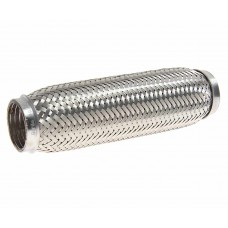 Гофра глушителя 45x230 в 3-ой оплетке interlock нержавеющая сталь, G45230, GARDE