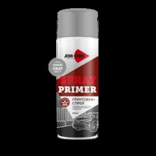 Грунт серый матовый аэрозоль 450мл Spray Primer Gray Matt, SPR-MG48, AIM-ONE