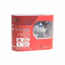 Лампа 12V H11 55W +150% бокс (2шт.) X-treme, MLH11XTV150, CLEARLIGHT