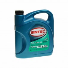 Масло дизельное TURBO DIESEL CF-4/SJ 10W40 п/синт.5л, 122445, SINTEC