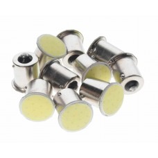Лампа светодиодная 12V R10W BA15s COB White, 57706, MEGA ELECTRIC