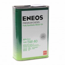 Масло дизельное Premium DIESEL CI-4 5W40 синт.1л, 8809478943091, ENEOS