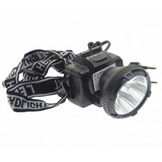 Фонарь налобный аккумуляторный, LED5365, ULTRAFLASH